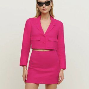 Reformation Elton Linen Set - Corvette